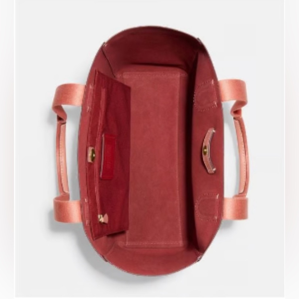 Coach Derby Pebble Leather Tote - Picture 5 of 11